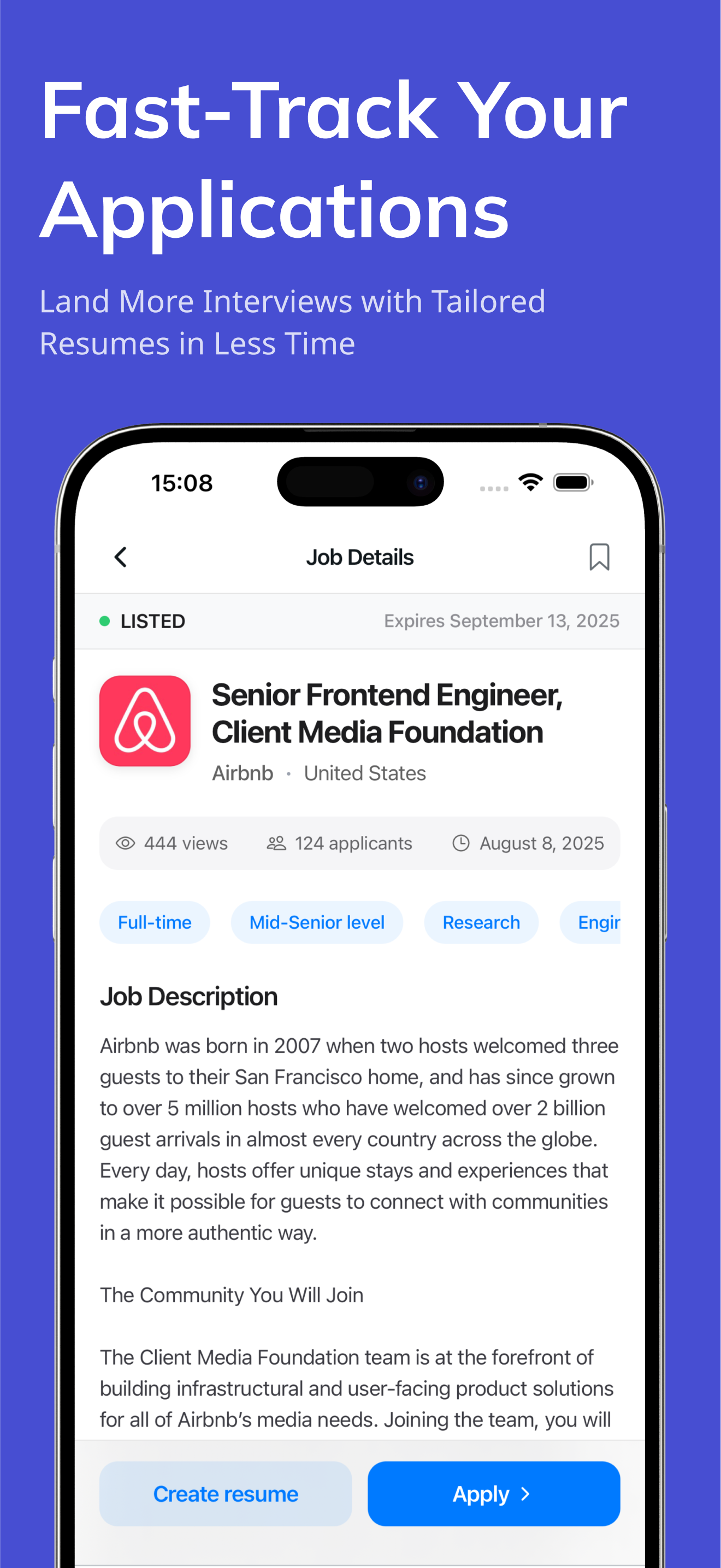 Resume Builder - ApplyKit CV screenshot 5