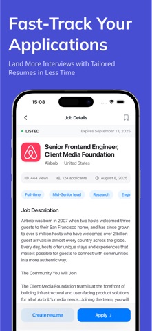 Resume Builder - ApplyKit CV screenshot