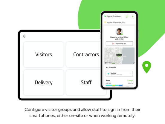 Sign In App Visitor Management iPad screenshot 7 - Business app