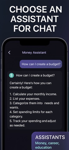 ChatTAP: Chat AI, Assistant iPhone screenshot