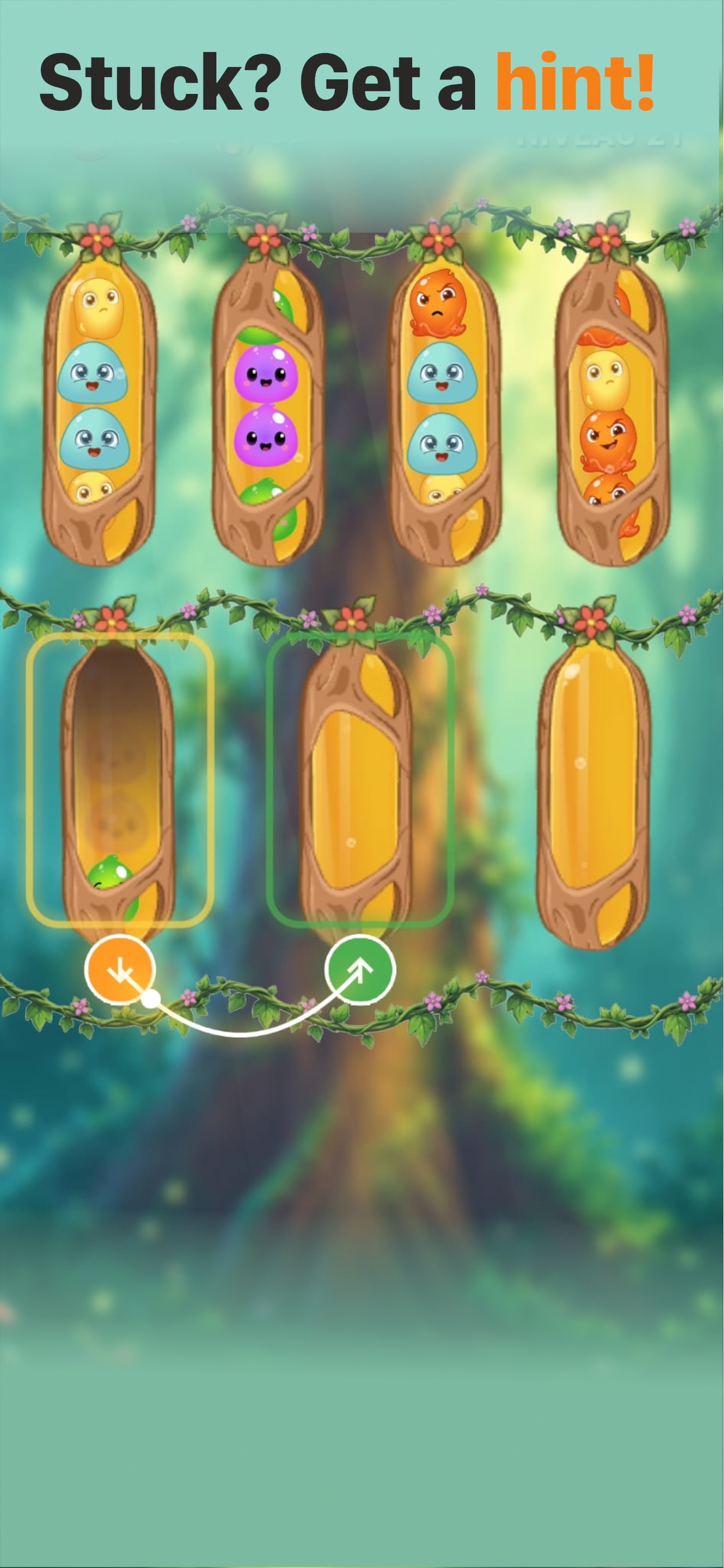 Screenshot 4 of Blob Sort: Color Puzzle