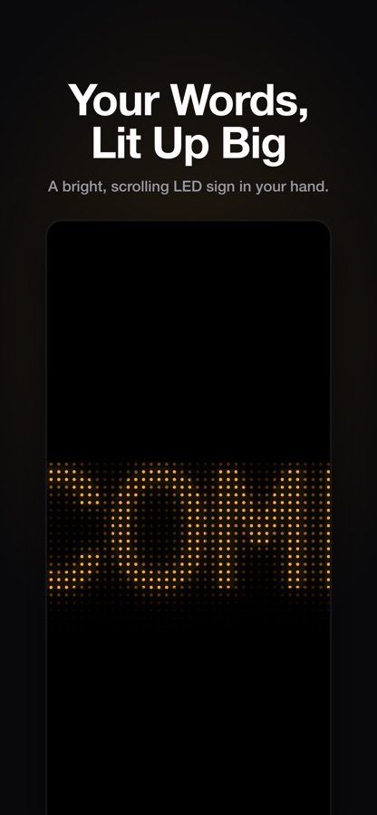 Say In Bulbs: LED Message Sign 截图