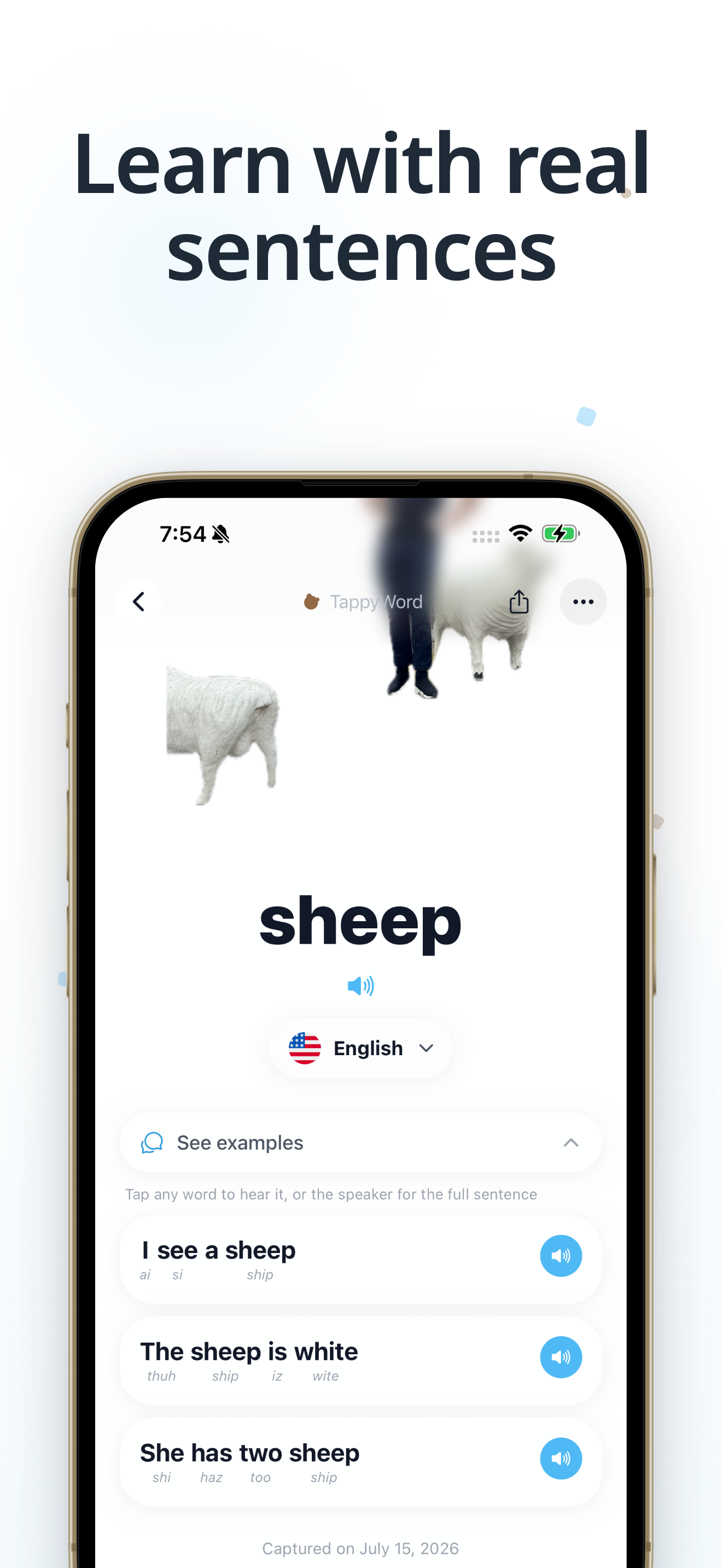 Tappy Word - Language Learning screenshot 4