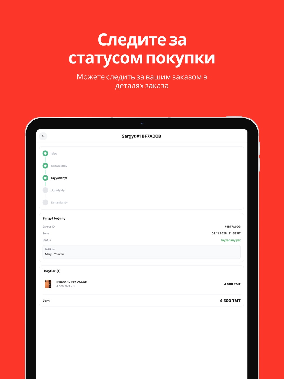 iPad screenshot