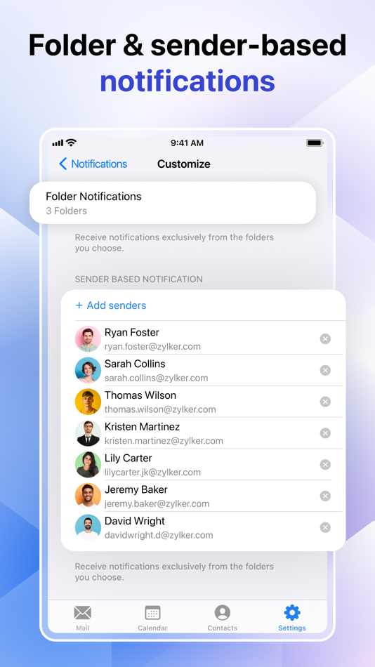 #5. Zoho Mail - Email and Calendar (iOS) Podle: Zoho Corporation