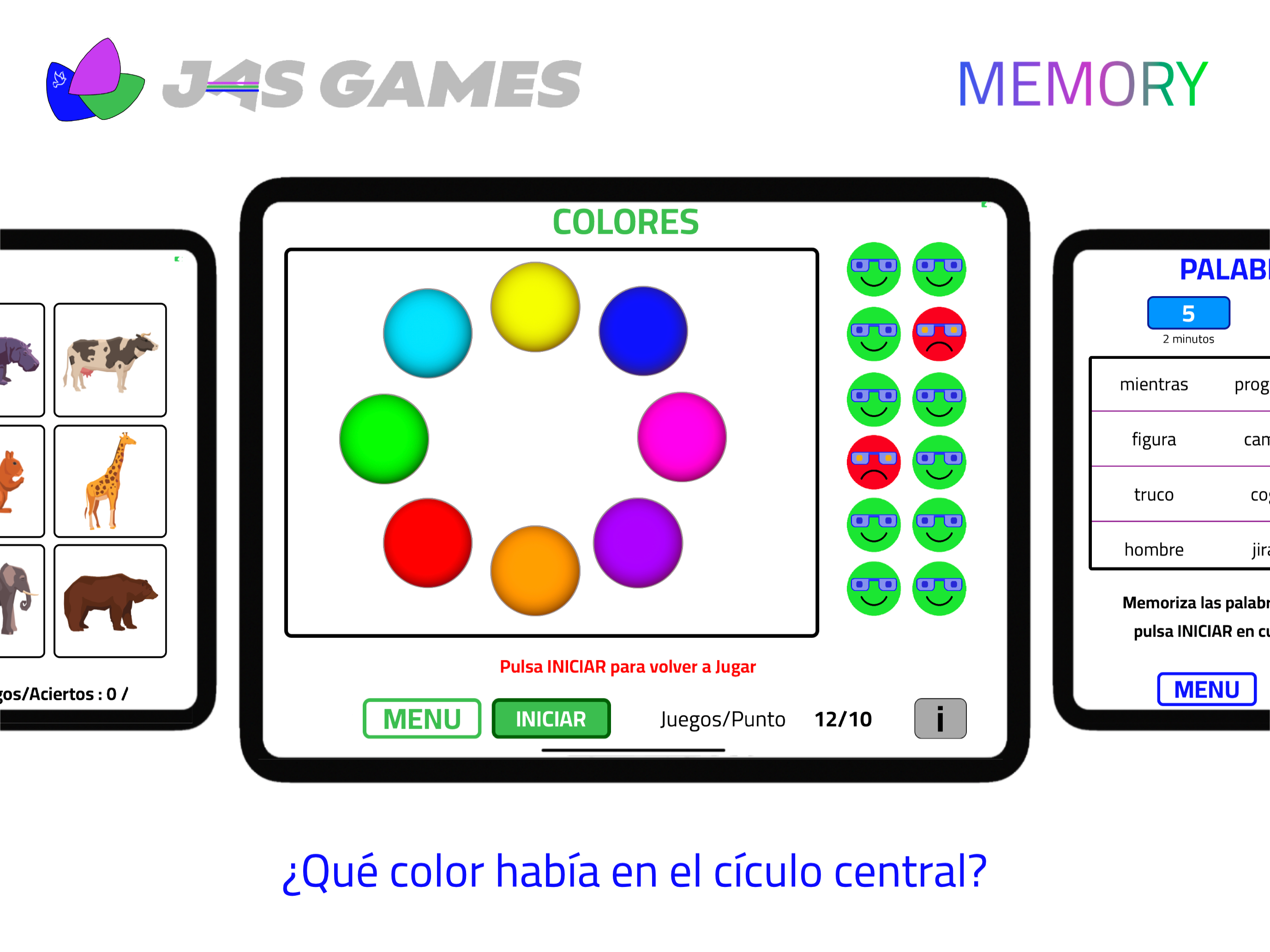 JASGames / Memoria