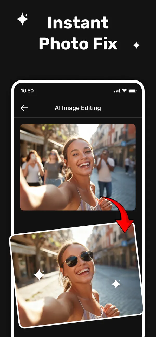 #1. 50+ AI Design Tools: MagicShot (iOS) Av: DevelopingNow, Inc.