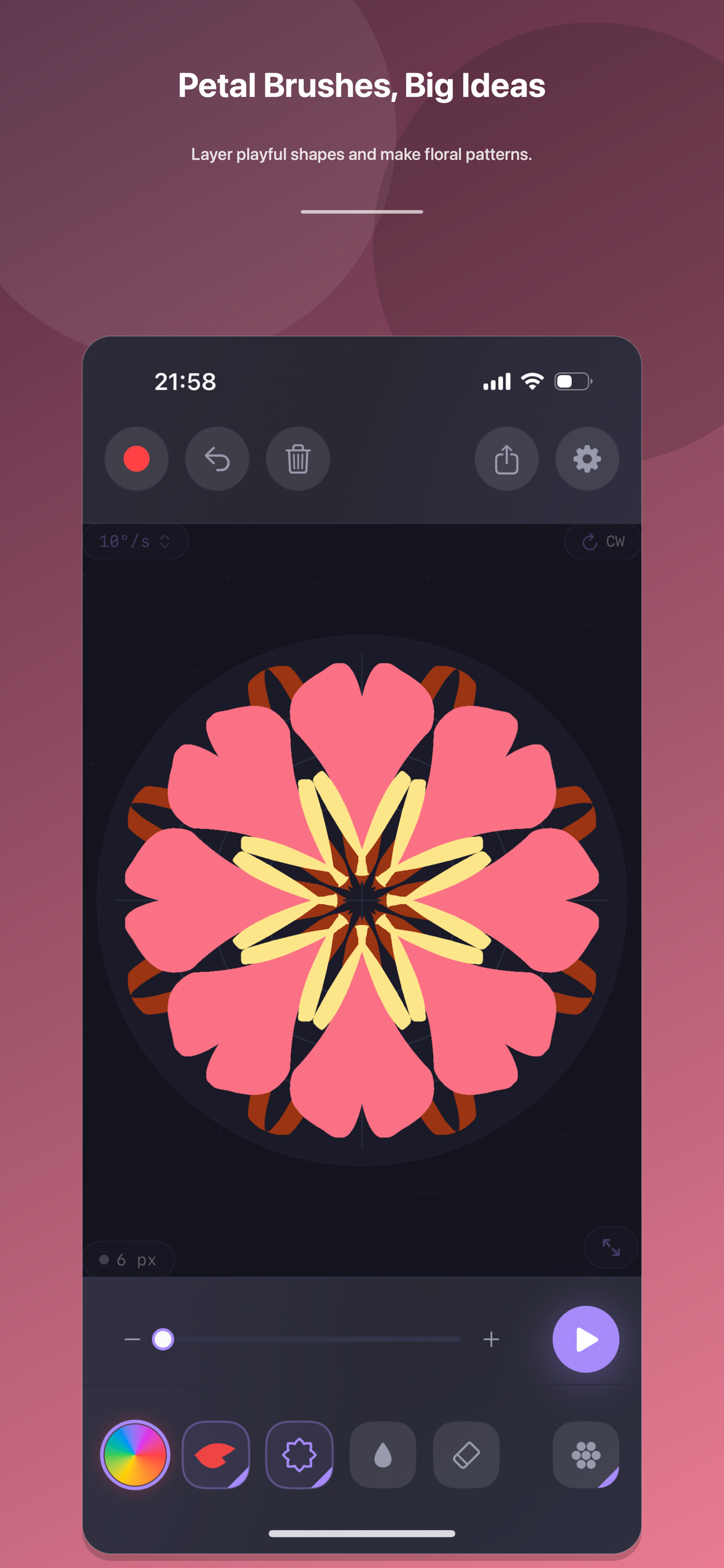 KaleidoPen - Spin Symmetry Art screenshot 6