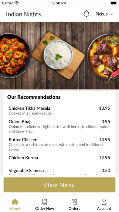 Indian Nights West Bridgford Screenshot