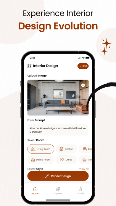House AI Home Interior Design Screenshot