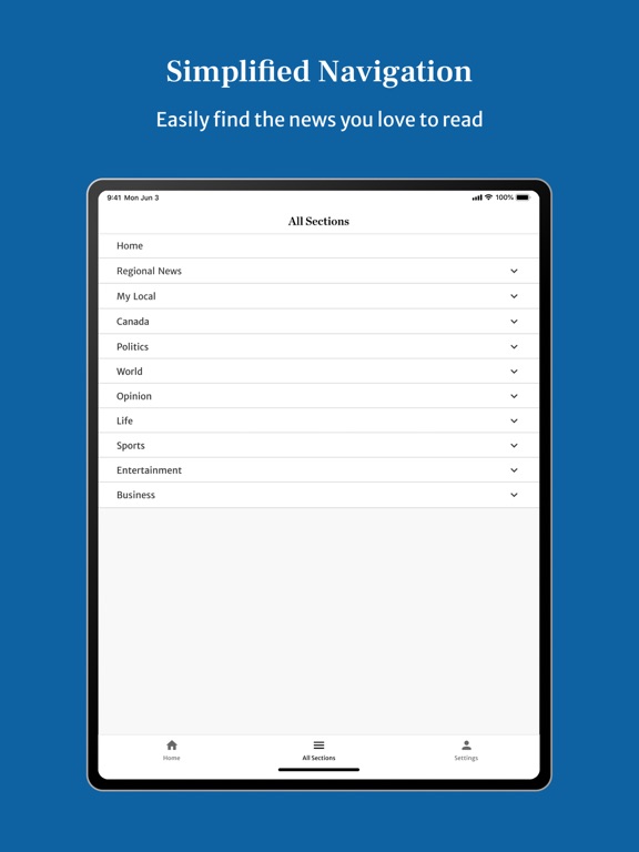 The Hamilton Spectator iPad screenshot 7 - News app