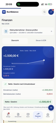 Buchbalance screenshot