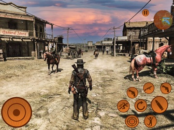Cowboy Cleaner Sim Horse Game iPad screenshot