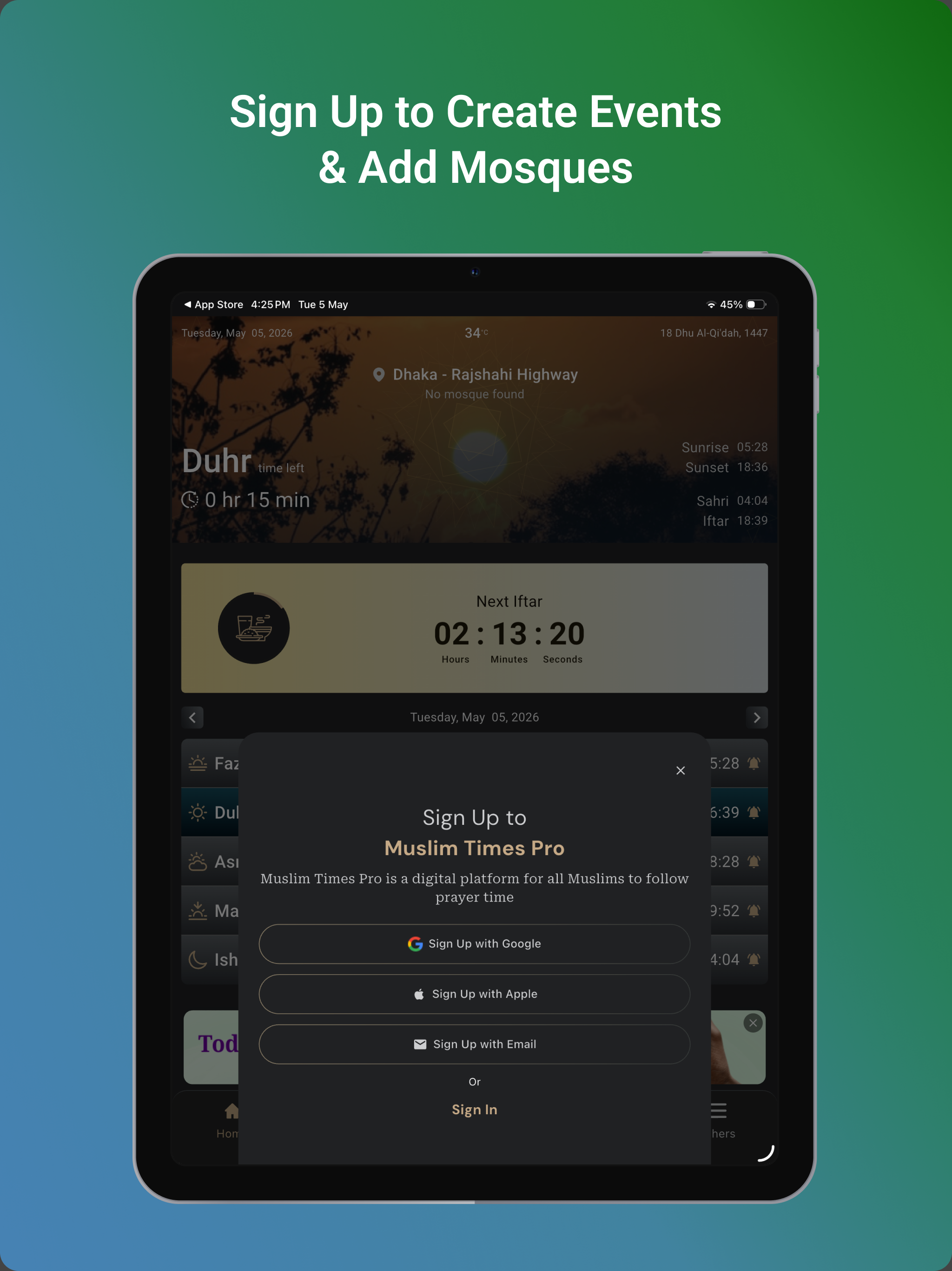 Muslim Times Pro: Prayer,Quran screenshot 17