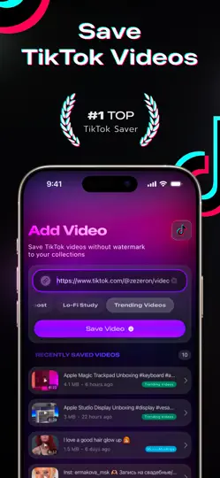 Screenshot von SaveTik - Save Tik Video Saver auf dem iPhone 1