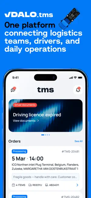 vDALO.TMS screenshot 1