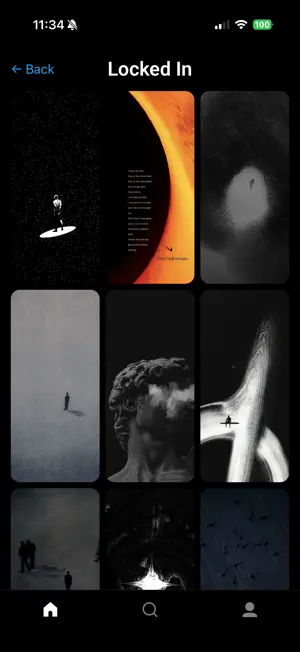 Gallerie Wallpapers iPhone screenshot 2