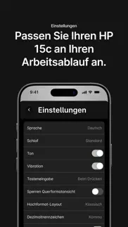 hp 15c wissenschaft. rechner iphone bildschirmfoto 4