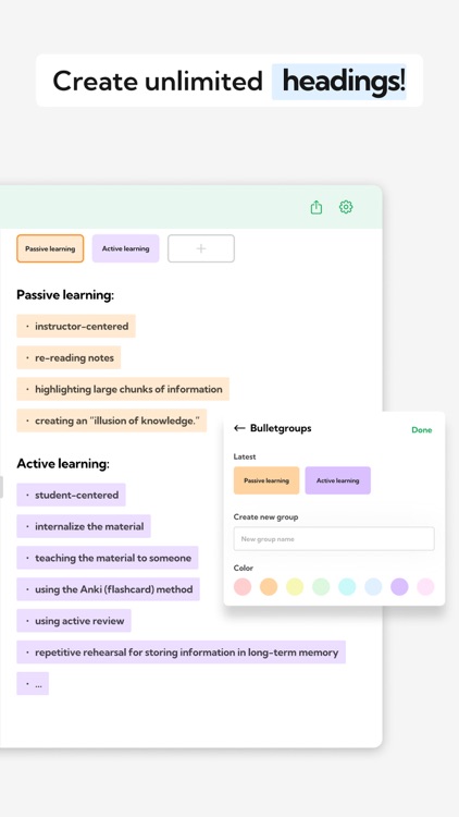 Bulletpoint screenshot-3