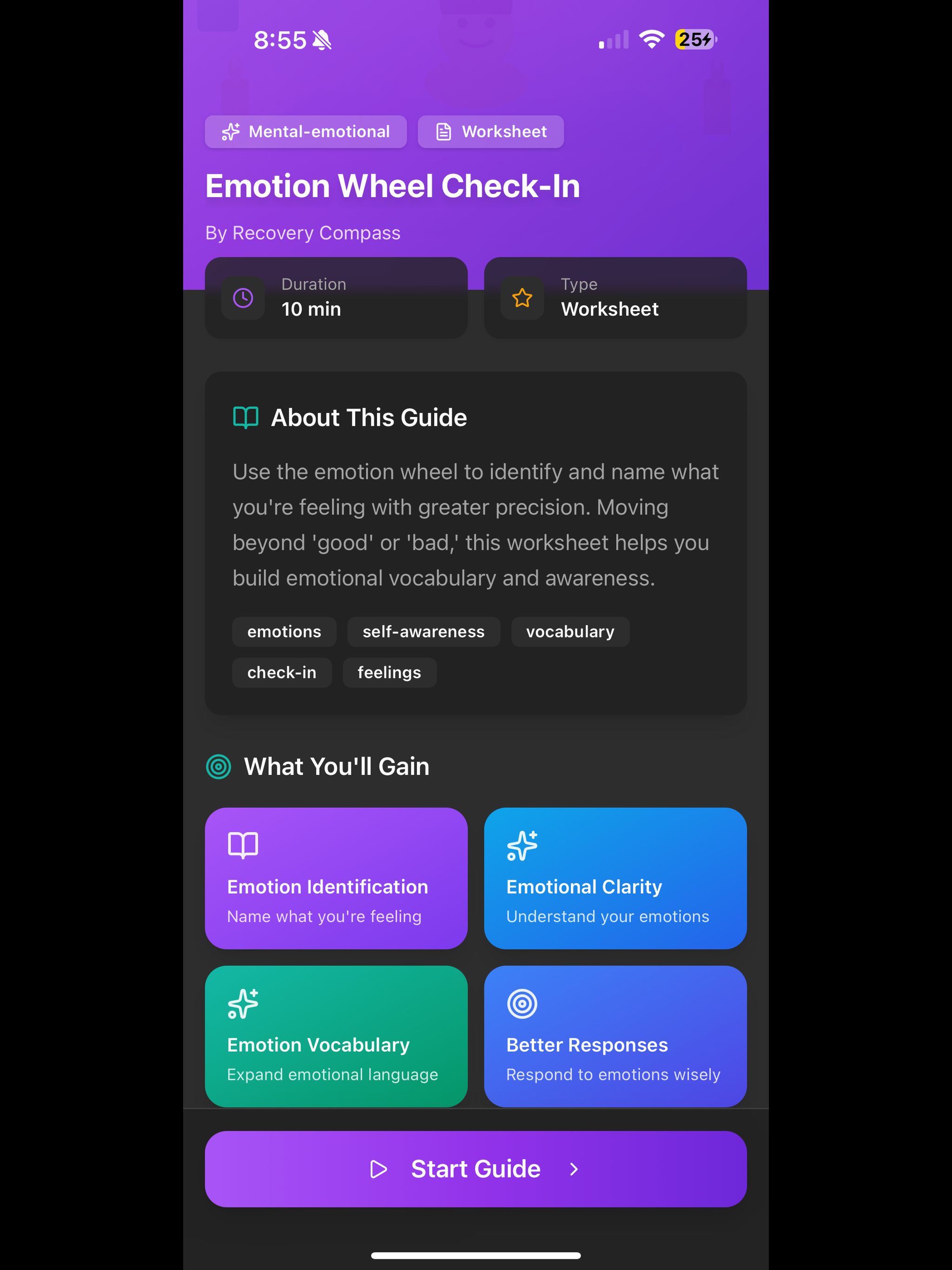 Recovery Compass screenshot 11