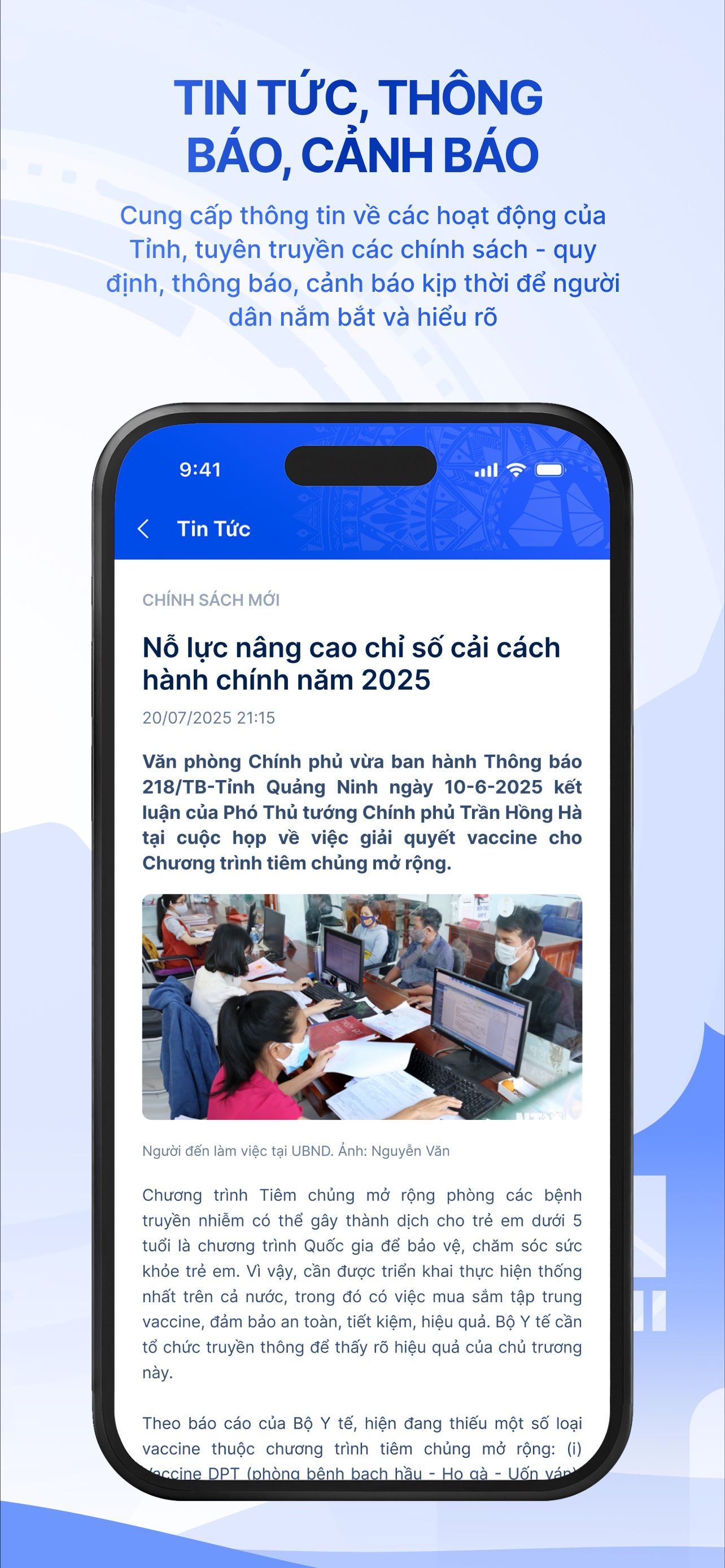Công dân số tỉnh Quảng Ninh screenshot 5