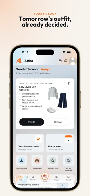Attira: AI Wardrobe Stylist screenshot 1