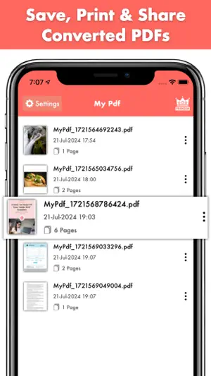 Photo to PDF converter - maker screenshot 2