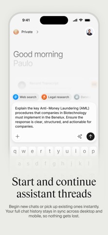 Legora screenshot