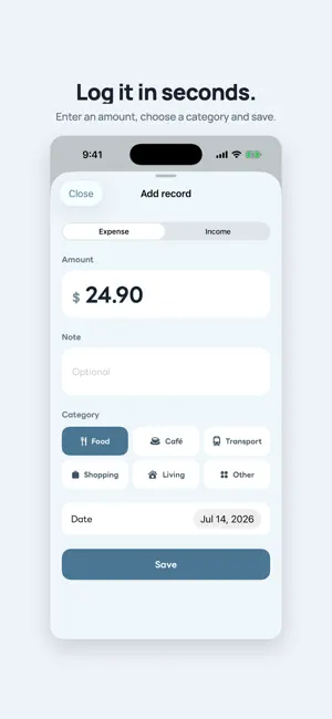 Expense Tracker - Sumora screenshot 2