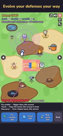 Mosquito Defense TD screenshot 2
