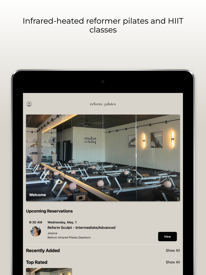 Reform Infrared Pilates.