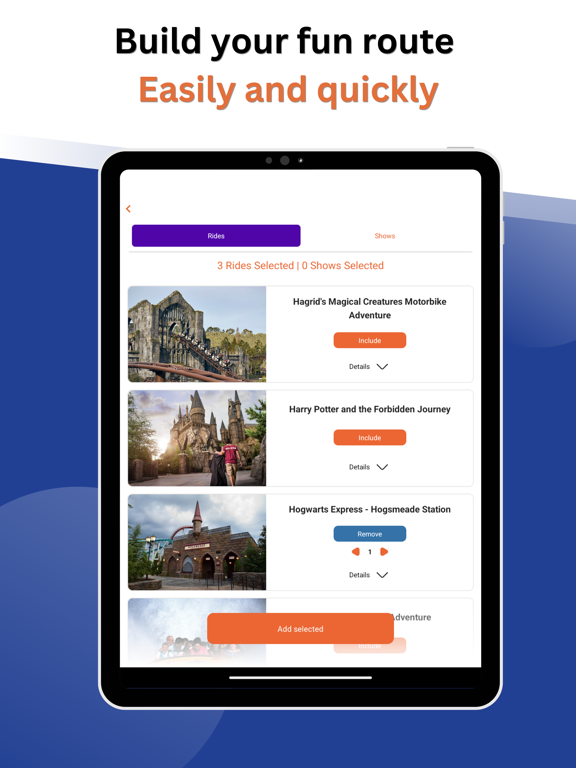 Genius Line iPad screenshot 3 - Travel app