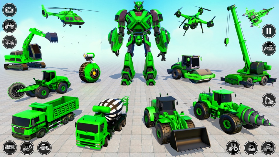 #1. Super Robot Transform Games 3D (iOS) بواسطة: Muhammad Salman