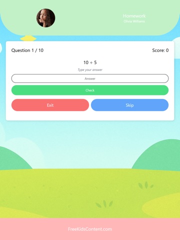 Learn Division iPad screenshot