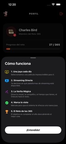Una Peli al Día screenshot