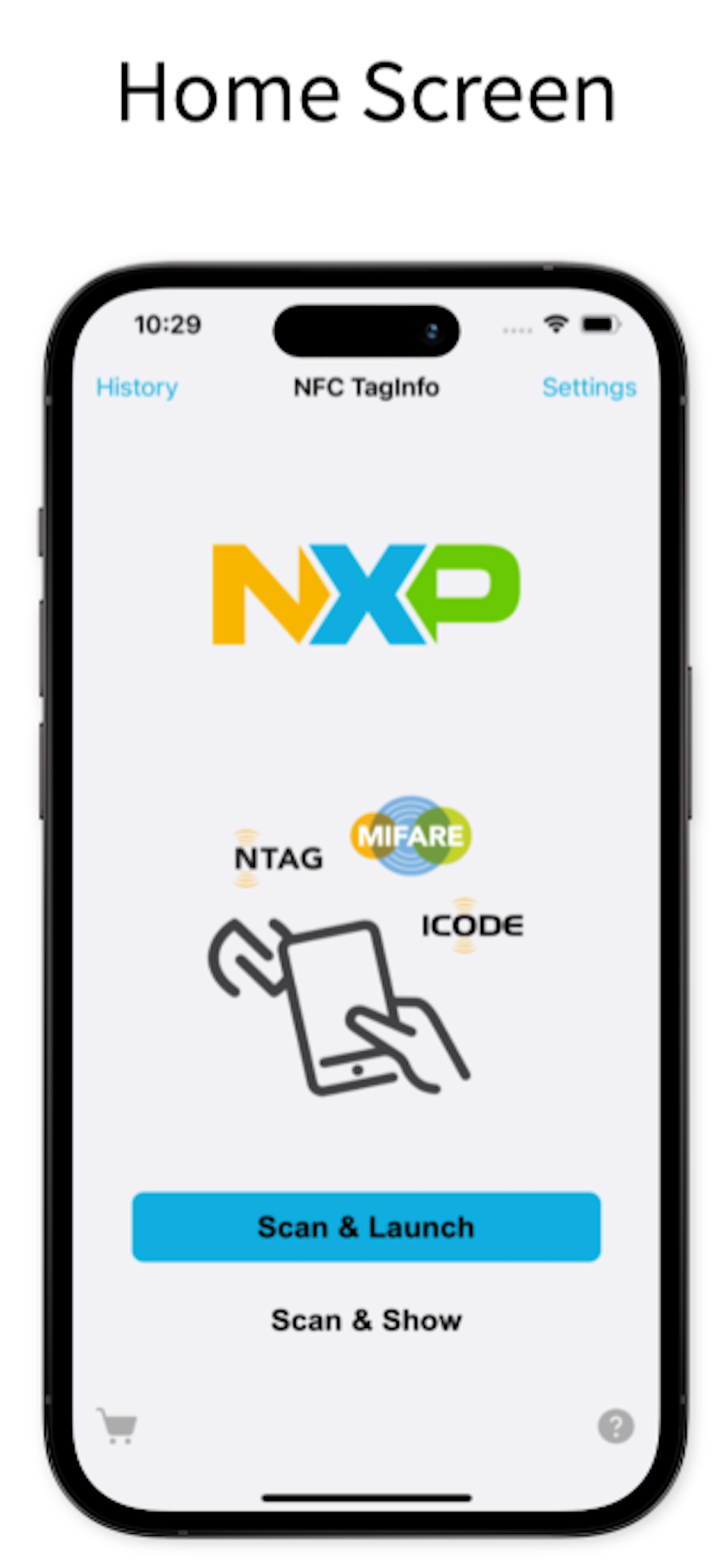 NFC TagInfo by NXP