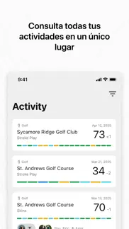 garmin golf iphone capturas de pantalla 1