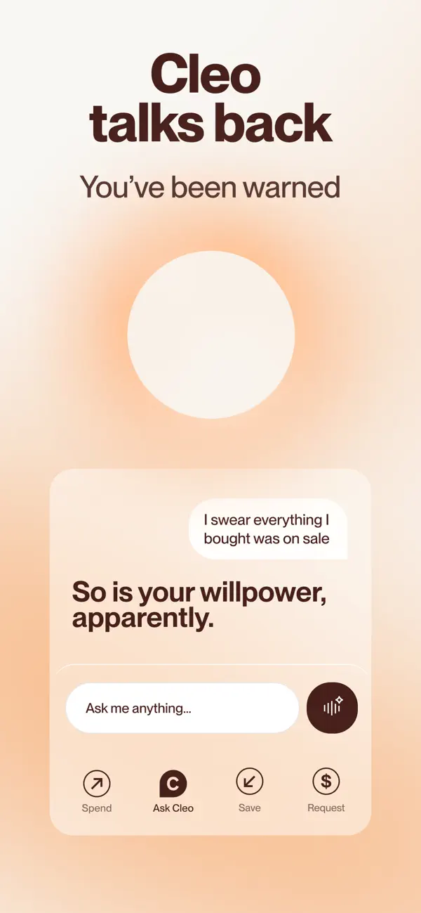 #6. Cleo AI: Smart Money Manager (iOS) Oleh: Cleo AI Ltd