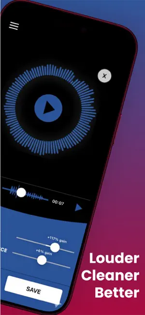 Podcast Cleaner AI Denoise Fix screenshot 2