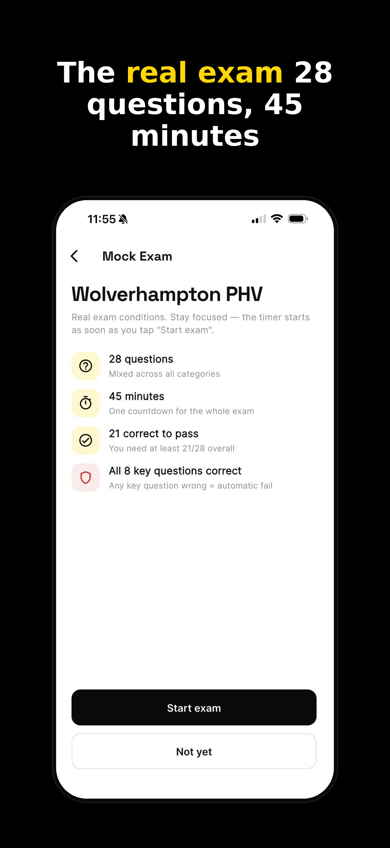 PHV Prep UK: Taxi Badge Test screenshot 2