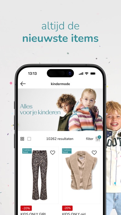 kleertjes.com iPhone screenshot 2