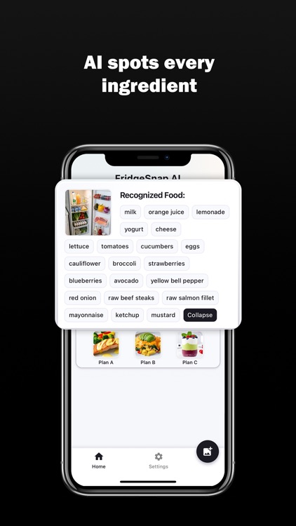 FridgeSnap AI - Food Scanner