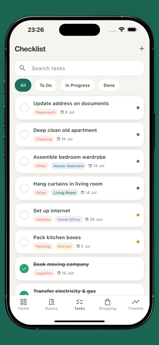 Move-In Planner Screenshot 3 of 5