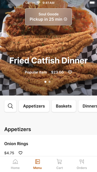 Soul Goode iPhone screenshot 2 - Food & Drink app