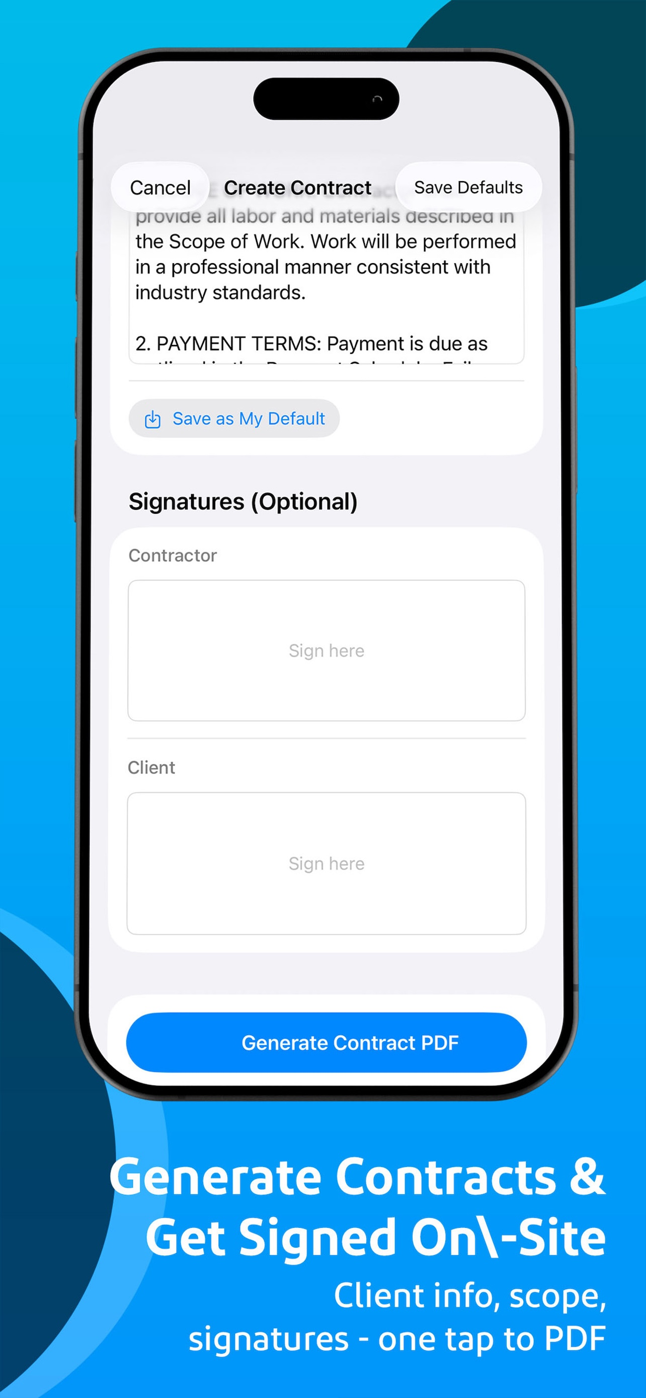 CostHammer: Contractor Tools screenshot 5