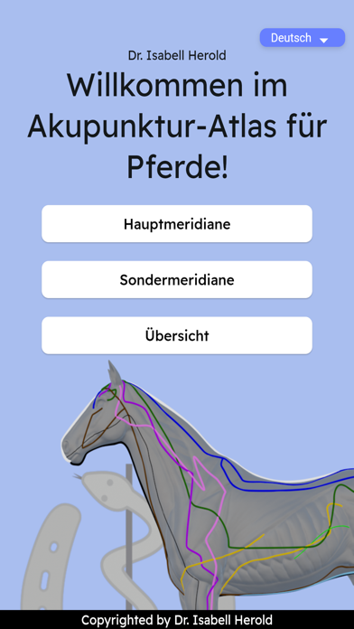 Screenshot #1 pour Meridianatlas Pferd