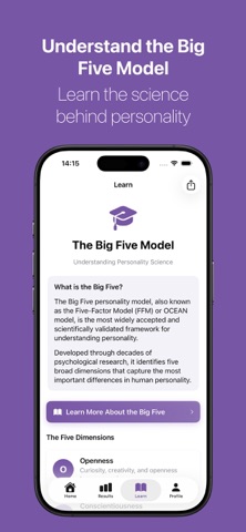 OCEAN: Big Five Personality Screenshot 5 of 6