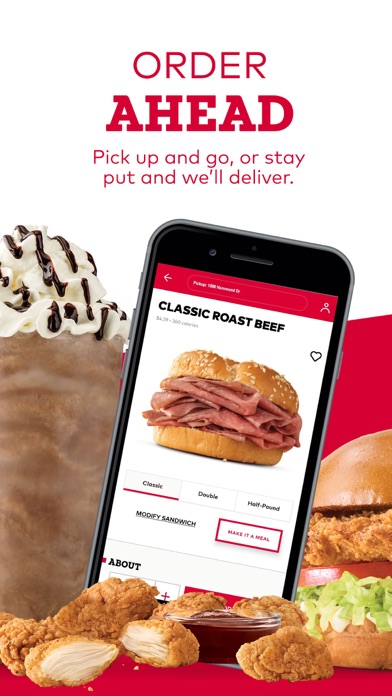 Arby's - Fast Food Sandwiches Screenshot