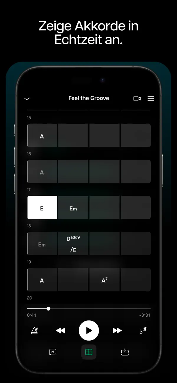Moises: Die App für Musiker iPhone App Screenshot 4 – Musik