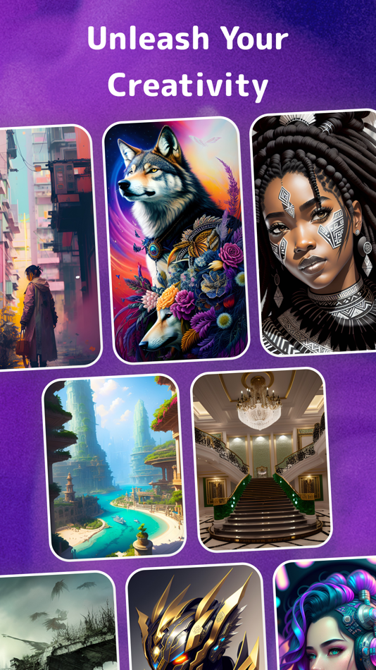 #1. AI Art Generator by Dreamy (iOS) 게시자: Kemal Bakacak